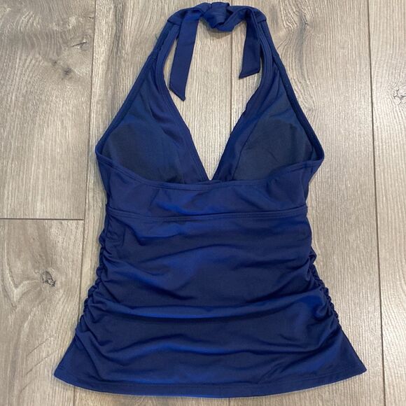 Athleta‎ Blue Halter Tankini Swim Top Size XXS - Picture 5 of 11